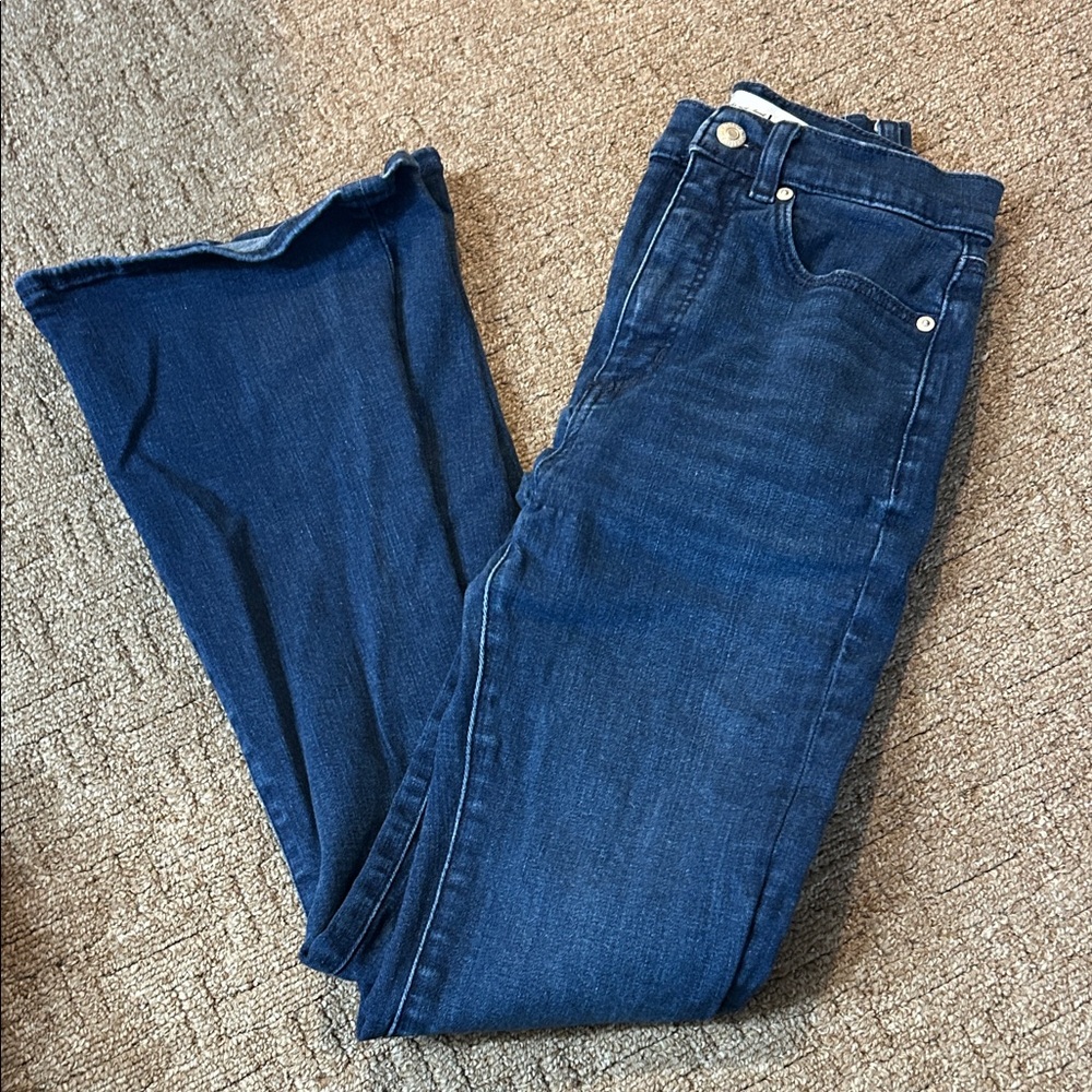 LOFT Dark Blue Women's Flare Jeans
